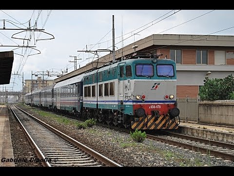 [HD - Treni in transito] Treno IntercityNotte 1961 Trenitalia Roma Termini - Palermo Centrale