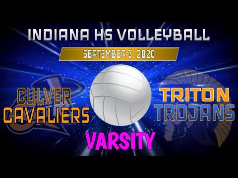 Culver at Triton - Varsity Girls Volleyball 🏐 9-3-2020