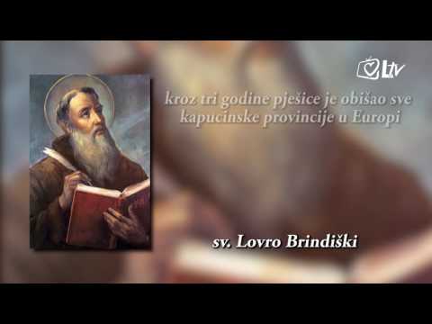 Katolički kalendar 21.7.2016. - Sveti Lovro Brindiški