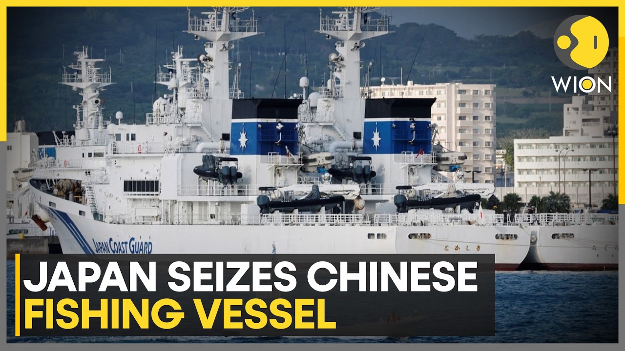 Japan Seizes Chinese Fishing Vessel After Maritime Chase, Captain Arrested | WION