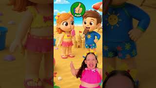 Pode ou Não Pode na Praia? 🏄🏝️Maria Clara MC Divertida