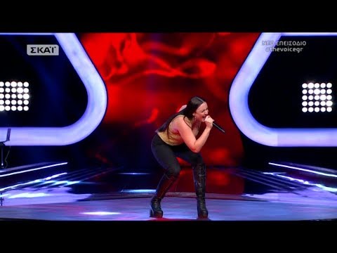 The Voice of Greece 4 - Blind Audition - BURN - Andry Lagiou