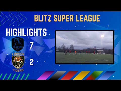 Reapers Put 7 Past The Tigers || Reapers FC 7-2 London Tigers || BSL Highlights