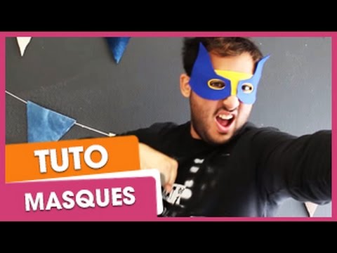 Carnaval : masque de super-héros | CitizenKid.com
