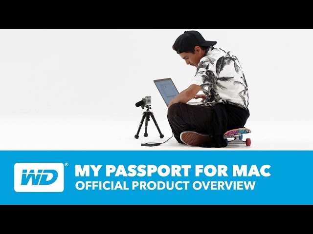 Video teaser for My Passport for Mac Official Product Overview