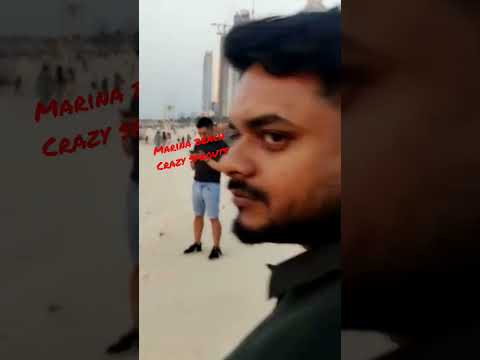 marina beach | amazing evening view | dubai travel vlog | kanupriya going to dubai
