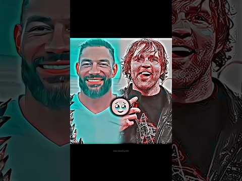 Roman Reigns Help Old Shield Dean Ambrose Bro💀☠️| Roman Reigns attitude 😈🤯#shorts #wwe #romanreigns