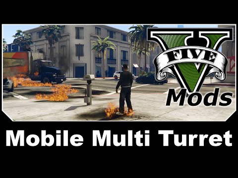 GTAV Mod Spotlight - Mobile Multi Turret