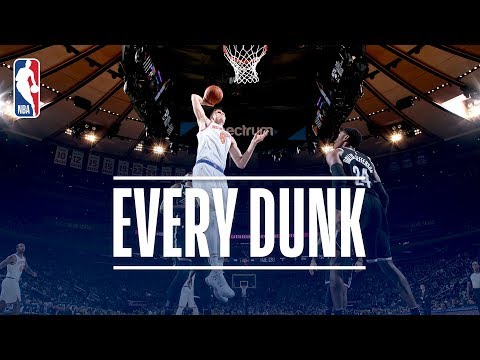 Kristaps Porzingis, Jimmy Butler and Every Dunk From Friday Night | October 27, 2017