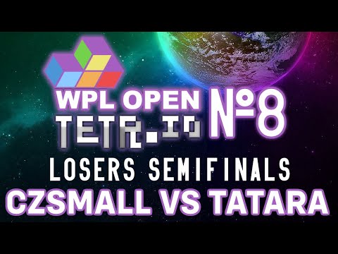 Czsmall Vs. Tatara - WPL Tetrio Open #8 Losers Semifinals