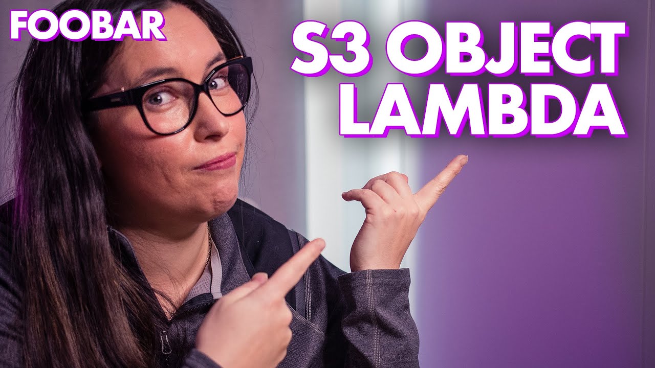 MODIFY YOUR DATA ON THE FLY WITH S3 OBJECT LAMBDA - ANONYMIZE DATA WITH AMAZON COMPREHEND