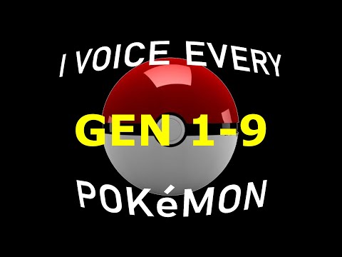 All 1008 Pokémon Cries, But It's My Voice Impressions