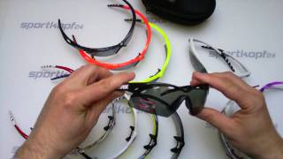 uvex crow pro Sportbrille Präsentation