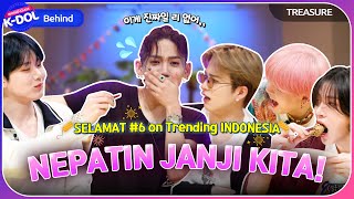 Download lagu [IND] Nepatin janji kita nih~ Behind the scene #TREASURE 💎 [WORLD-CLASS K-DOL] mp3