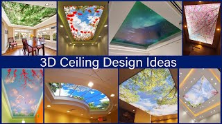 Trending 3D Ceiling Design 2025 | 3d Ceiling Wallpaper Latest | Best 3D Painting Designs