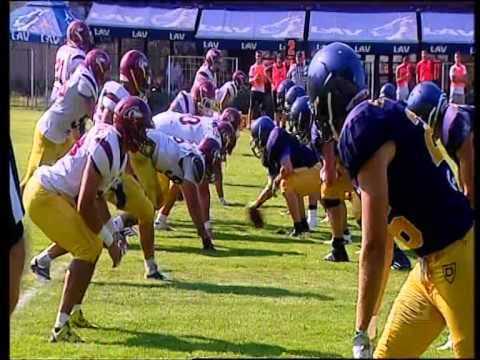 SAAF & CEFL Finals: GAT NS Dukes - SBB Vukovi Beograd 25:23 05.07.2015.  Part1