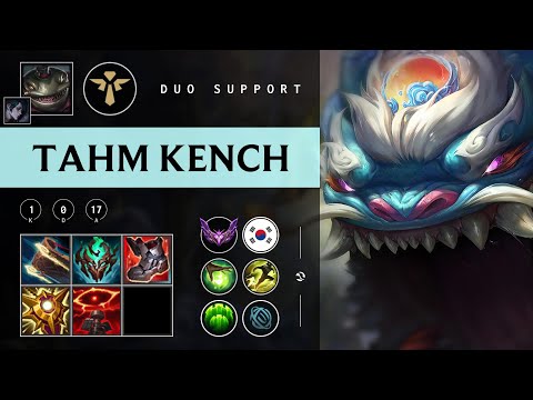 Tahm Kench Support vs Rell - KR Master Patch 25.24