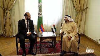 The meeting of the Minister of Foreign Affairs of the Republic of Armenia with the Minister of State of the UAE