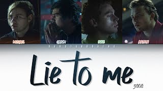 5SOS - Lie To Me // color coded lyrics
