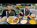 Young Punjabi Munde Ka I20 Dhaba Desi Ghee Thali Street Food India