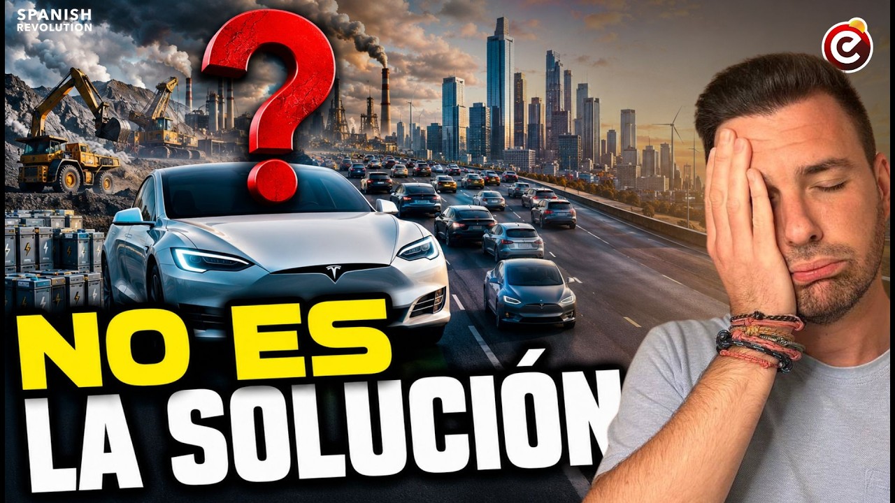 🚓 Por qué los coches eléctricos NO solucionarán la crisis energética (y muy pocos lo dicen)❗🤔
