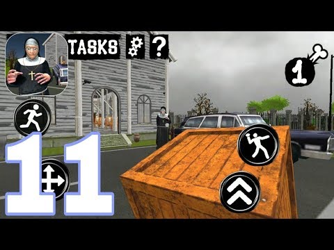 Nun Neighbor Escape From Evil - Levels 11 Gameplay Walkthrough PART 11 (iOS, Android)