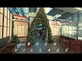 Christmas Village And Shop Beautiful Italy Green Village