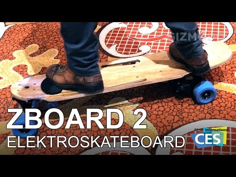Mit dem Zboard 2 ohne Anstrengung durch die CES