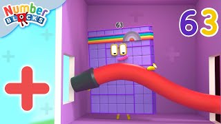 APRENDA ADIÇÃO ➕ | Desenhos animados de matemática | Numberblocks em Português Brasil