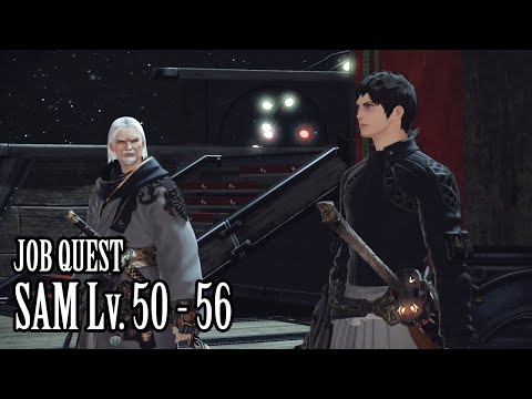 FFXIV SAM Job Story Lv 50-56 All Cutscenes and Texts