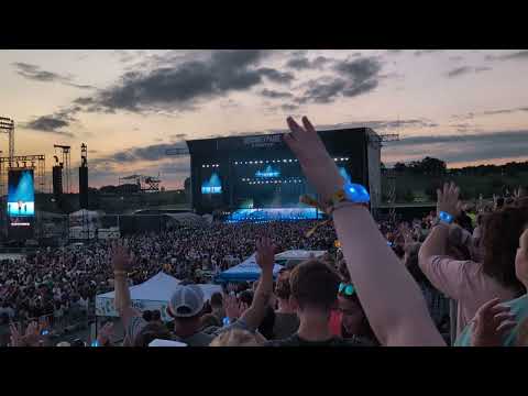 The Phil Wickham and Brandon Lake concert at Hershey Park stadium