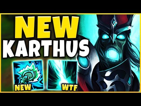 *NEW UPDATE* KARTHUS ULT IS NOW LITERAL INSANITY (GLOBAL NUKES) - League of Legends
