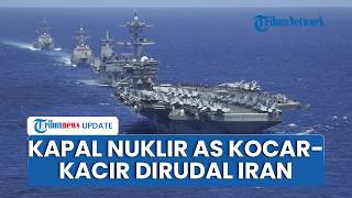 Kapal Nuklir USS Abraham Lincoln Mundur dari Iran seusai 650 Tentara AS Tewas Dihujani Rudal Teheran