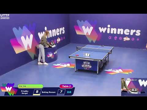 WINners CUP table 2  03.01  Priadko Sergei - Boklag Roman  15:00