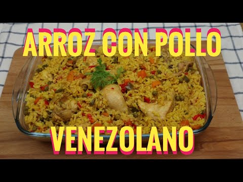ARROZ CON POLLO VENEZOLANO / Receta de Arroz con Pollo Venezolano Rico y Fácil / Recetas Venezolanas
