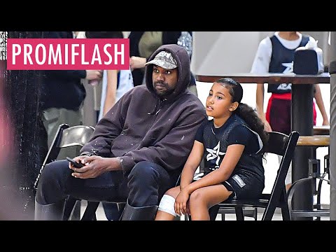 Video Thumbnail: Im Konflikt mit Kim: Kanye West mit Tochter North unterwegs