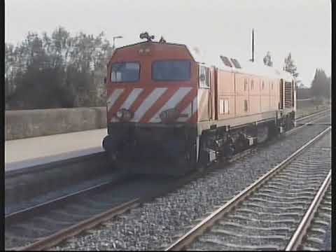 Bombardier 1962 em manobras em Riachos-Golegã - Comboio de Areia - 09 Feb 2022