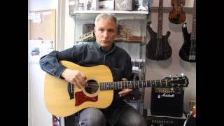 Video thumbnail for Test / Avis : Taylor 110 by jeffallenfrance