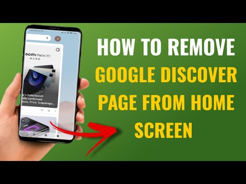 How To Remove / Disable Google Discover / News Feed Page From Home Screen In Android Phone | English