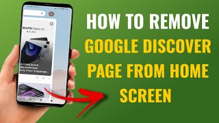 How To Remove / Disable Google Discover / News Feed Page From Home Screen In Android Phone | English