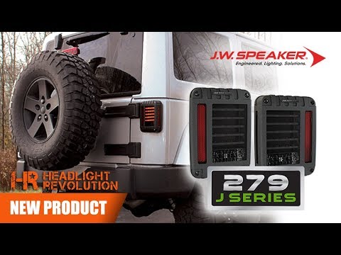 JW Speaker Model 279 J Series Jeep JK LED Tail Lights Now at | Headlight Revolution