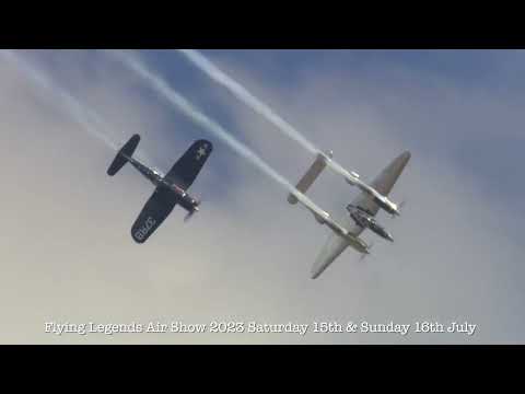The Flying Legends Airshow 2023. The Flying Bulls