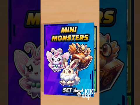 mini monster: card collector level 26 #kikidap - YouTube