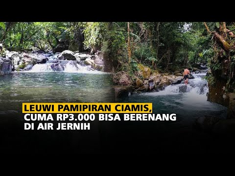 Leuwi Pamipiran Ciamis, Cuma Rp3.000 Bisa Berenang di Air Jernih