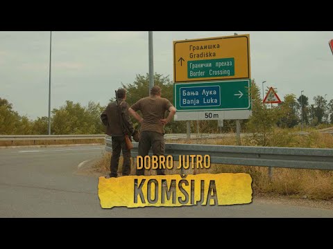 Mile: Čika Čedo mi završismo u Americi Čedo: Kojoj Americi? To na Engleskom piše granični prelaz!!