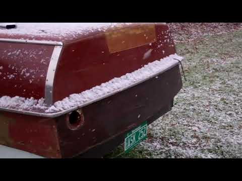 1950 Chris Craft 18' Riviiera Deluxe Arrives at SMB 11 20 2017