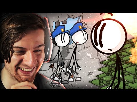 THIS GAME IS AWESOME. | Henry Stickmin Collection (Breaking The Bank/ Escaping the Prison)