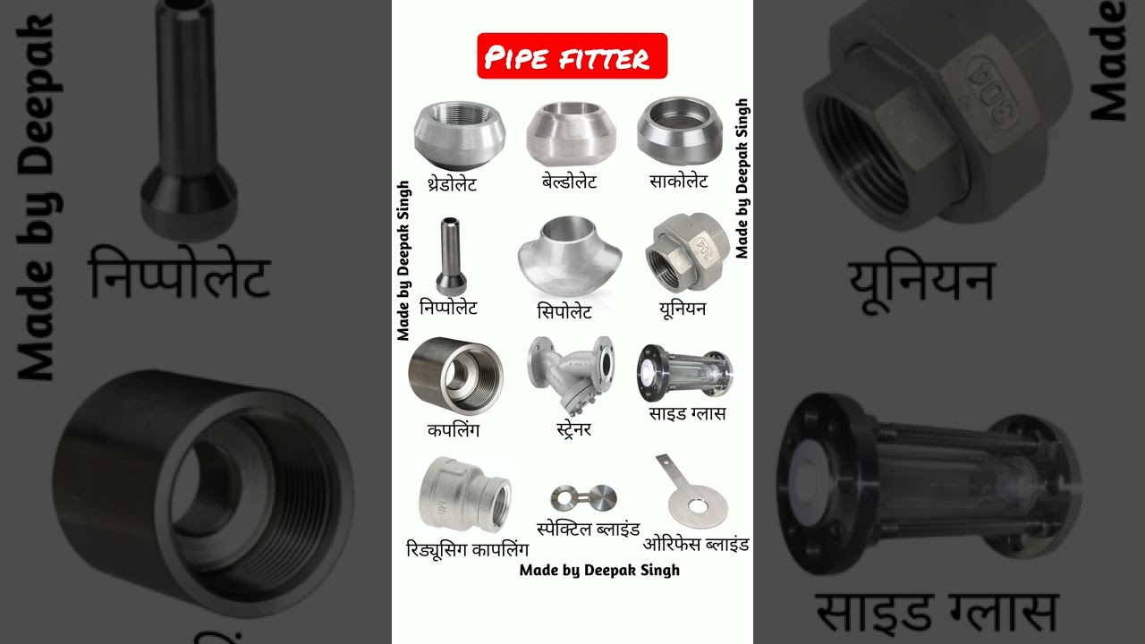 pipe fitter branch connection | Thredolet | Weldolet | Sockolet | #pipefitter #pipefittertools