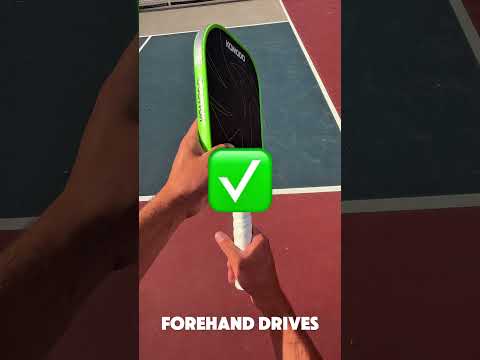Tip for forehand drive in pickleball #pickleball