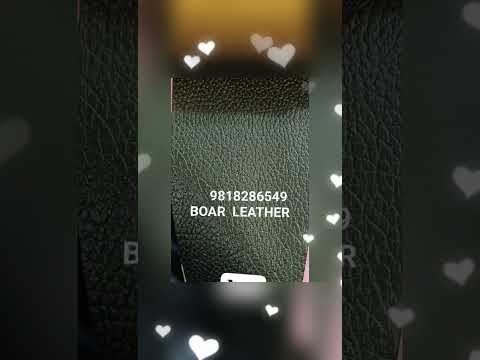 Boar quality name in leather fabric, for upholstery sofa and...